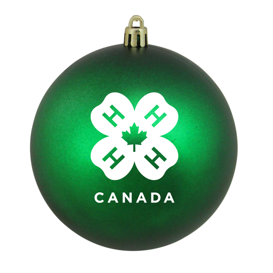 4-H Canada Holiday Ornament