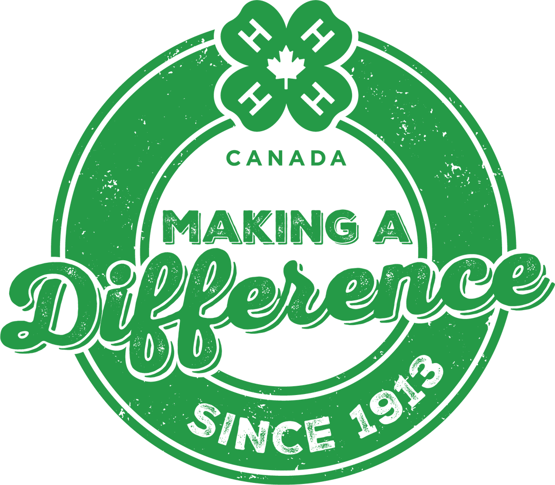 2023 Show Your 4-H Colours "Making A Difference Since 1913" Fundraiser T-Shirt