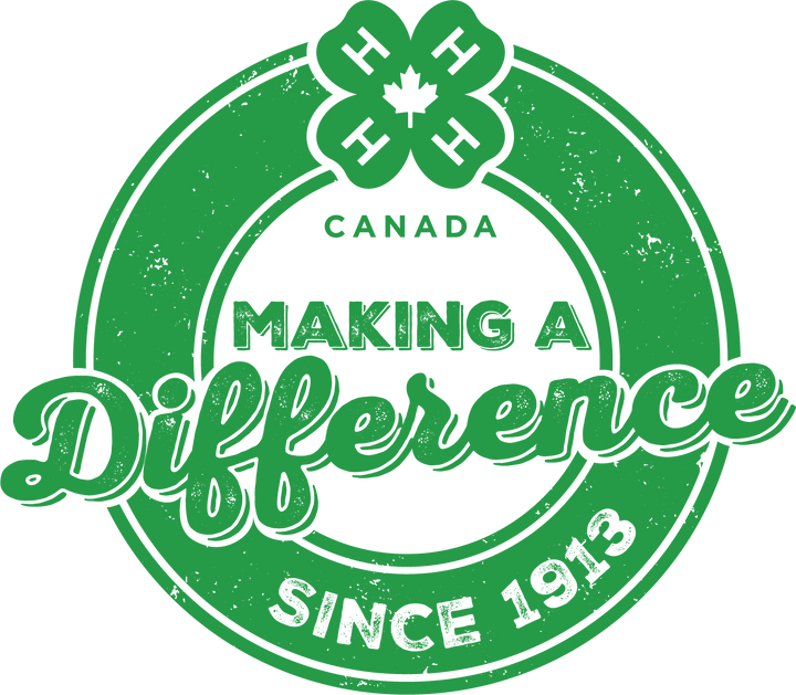 2023 Show Your 4-H Colours "Making A Difference Since 1913" Fundraiser T-Shirt