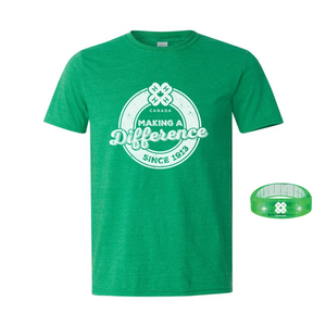 2023 Show Your 4-H Colours Staff Bundle (Shirt & Bracelet)